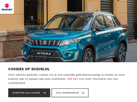 'suzuki.nl' screenshot