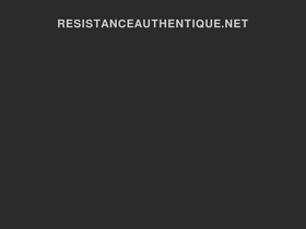 resistanceauthentique.net