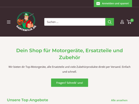 gartenflix.de homepage screenshot