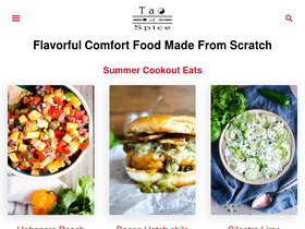 'taoofspice.com' screenshot