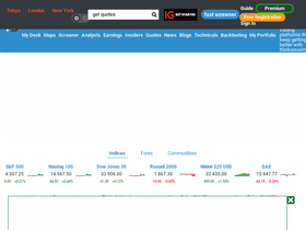 'finscreener.org' screenshot