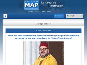 'mapnews.ma' screenshot
