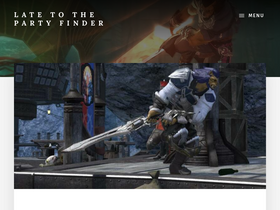 'latetothepartyfinder.com' screenshot