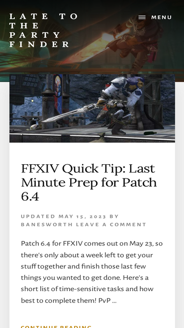 latetothepartyfinder.com