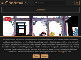 'grindosaur.com' screenshot