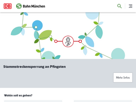 's-bahn-muenchen.de' screenshot