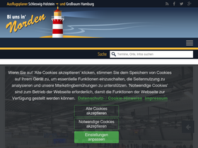 'biunsinnorden.de' screenshot
