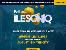 'ilesoniq.com' screenshot