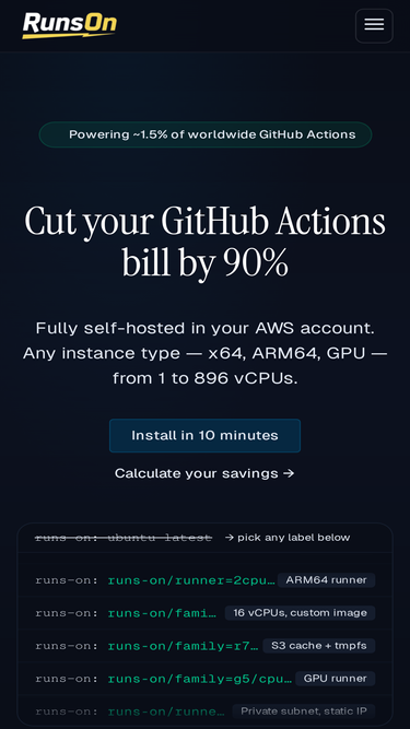 runs-on.com