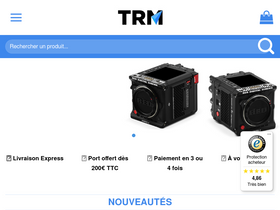 'trm.fr' screenshot