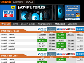 'vaktin.is' screenshot