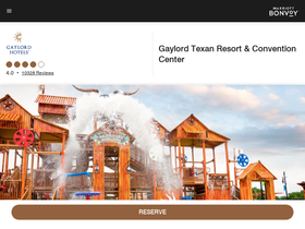 'gaylordtexan.com' screenshot