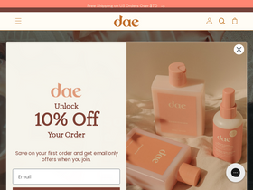 'daehair.com' screenshot