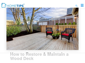 'hometips.com' screenshot