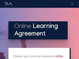 'learning-agreement.eu' screenshot