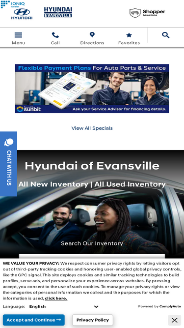 hyundaiofevansville.com