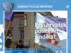 'sindikatpolicije.hr' screenshot