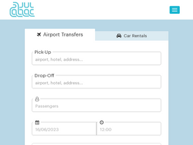 'airportstaxitransfers.com' screenshot