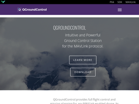 'qgroundcontrol.com' screenshot