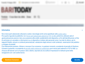 'baritoday.it' screenshot