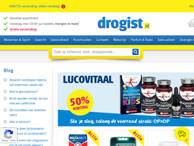 'drogist.nl' screenshot