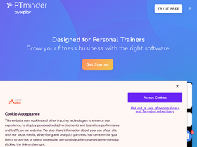 'ptminder.com' screenshot