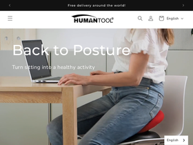 Humantool homepage screenshot