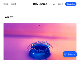 'rawcharge.com' screenshot