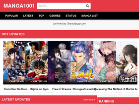 'manga1001.top' screenshot