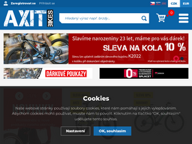 'axit.cz' screenshot