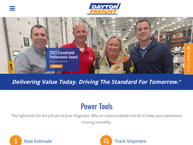 'daytonfreight.com' screenshot