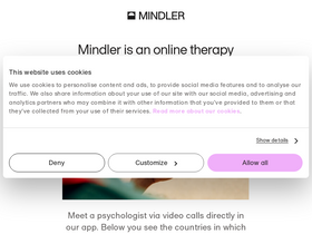 'mindlercare.com' screenshot