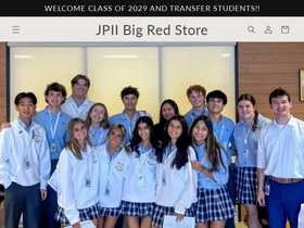 jpiispiritwear.com homepage screenshot