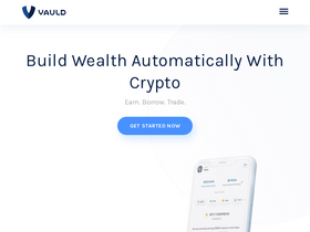 'vauld.com' screenshot