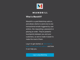 'mandrillapp.com' screenshot
