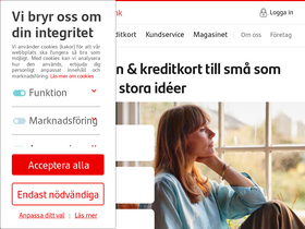 'santanderconsumer.se' screenshot