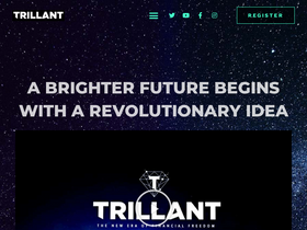 'trillant.com' screenshot