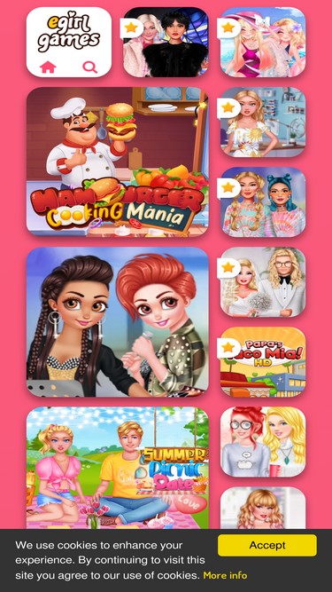 All Capy.com games for girls