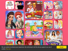 'egirlgames.net' screenshot