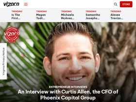 'vizaca.com' screenshot