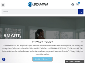 'staminaproducts.com' screenshot