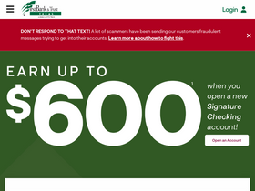 'firstbanktexas.com' screenshot
