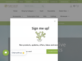 'planetdesert.com' screenshot