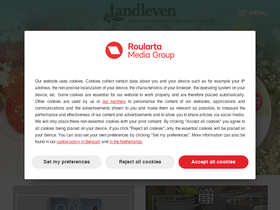 'landleven.nl' screenshot