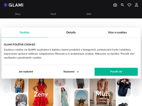 'glami.cz' screenshot