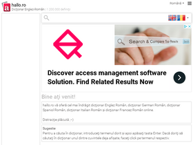 'hallo.ro' screenshot