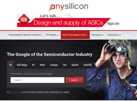 'anysilicon.com' screenshot