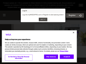 'mywidexpro.com' screenshot