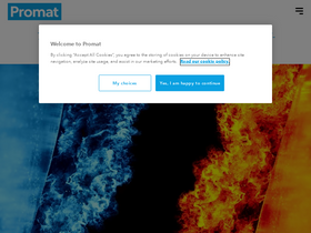 'promat.com' screenshot