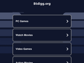 'btdigg.org' screenshot